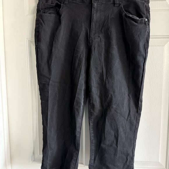 Black Denim capris - Picture 1 of 1